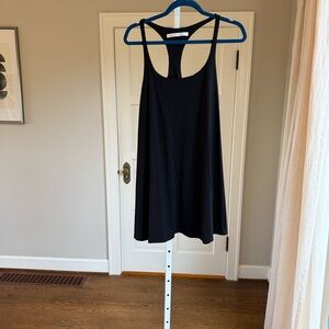 Susana Monaco Racerback A-Line Tank Dress 
Black